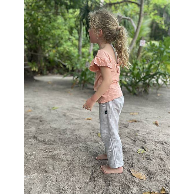 Kinder Sommer Muschelhosen blassrosa
