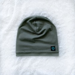 Kinder einlagige Mütze khaki