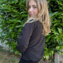 Kinder‑Bomberjacke in Schwarz