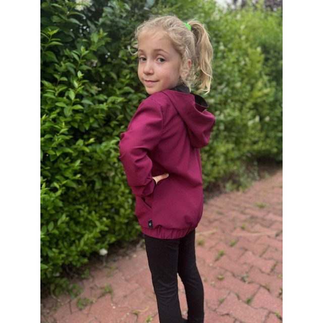 Kinder Sommerjacke bordeaux