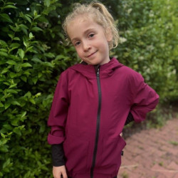 Kinder Sommerjacke bordeaux