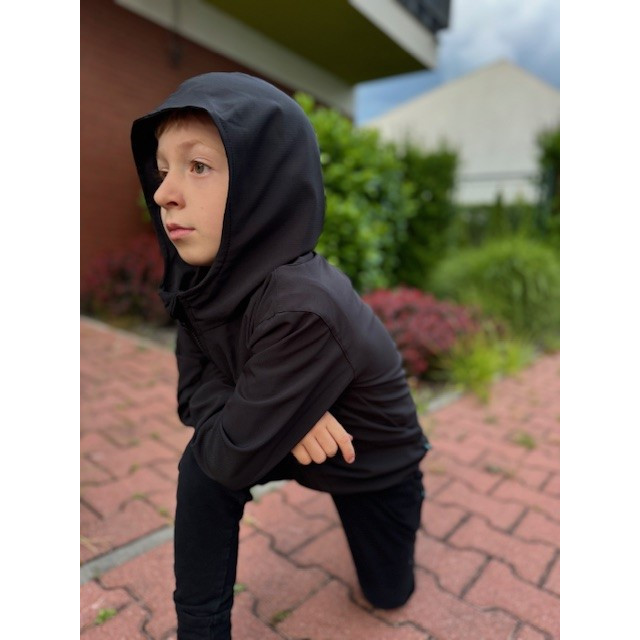 Kinder Sommerjacke schwarz