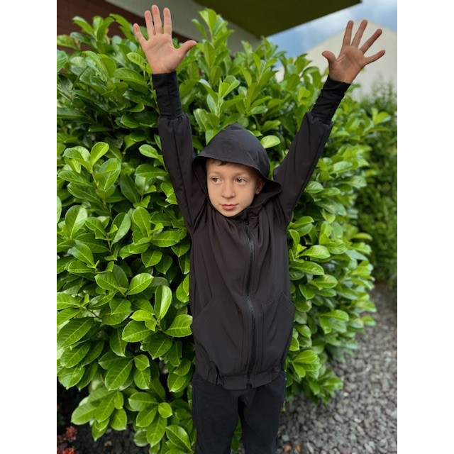 Kinder Sommerjacke schwarz