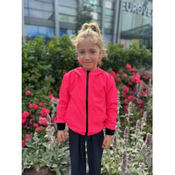Neonrosa Kinder Sommerjacke