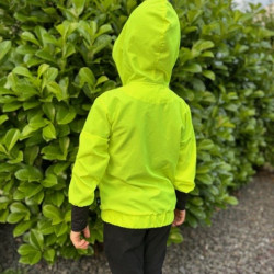 Neon gelbe Kinder Sommerjacke