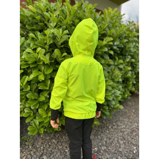 Neon gelbe Kinder Sommerjacke