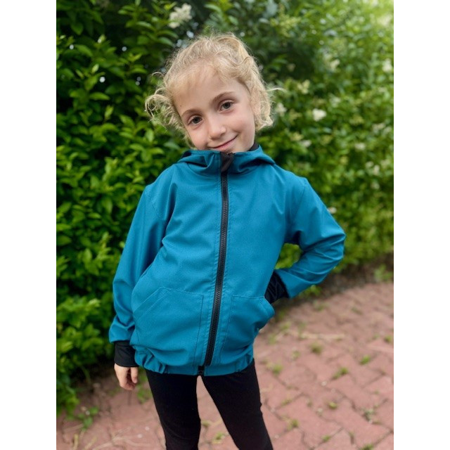 Kinder Sommerjacke petrol