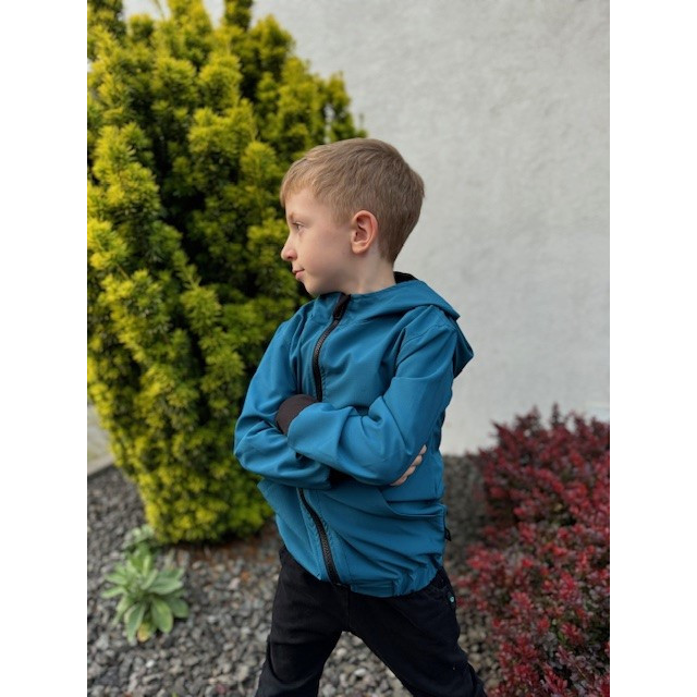 Kinder Sommerjacke petrol