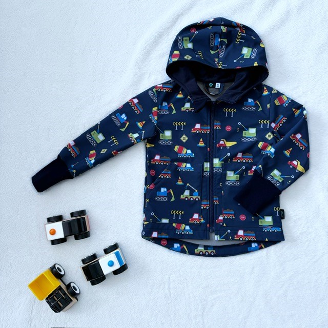 Kinder Softshelljacke AUTÍČKA