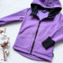 Kinder Softshelljacke lila