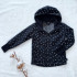 Kinder-Softshelljacke mit Lammfell REFLEKTIERENDE HERZCHEN
