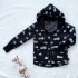 Kinder-Softshelljacke mit Lammfell **REFLEKTIERENDE BAUMASCHINEN**