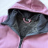 Kinder Winter Softshelljacke mit Lammfell altrosa