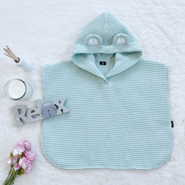Kinder Sommerjacke mit Kapuze und Minzohren