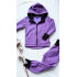 Kinder Softshell gefütterte Hose lila
