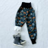 Kinder Winter gefütterte Softshell-Hosen mit Lammfell MEDVEDE