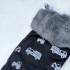 Kinder Winter isolierte Softshellhose mit Lammfell REFLECTIVE CONSTRUCTION MACHINERY