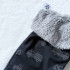 Kinder Winter isolierte Softshellhose mit Lammfell REFLECTIVE CONSTRUCTION MACHINERY
