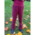 Mädchen Softshell gefütterte Hose bordeaux