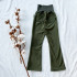Mädchen Softshell gefütterte Hose khaki