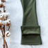 Mädchen Softshell gefütterte Hose khaki
