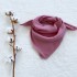 Kinder kleine Musselin Tuch 65 x 65cm rosa