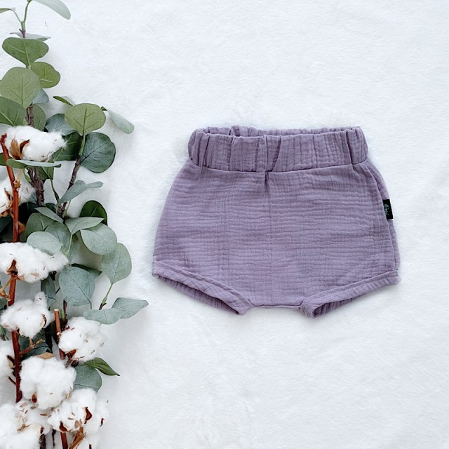 Kinder Sommer Muscheln lila