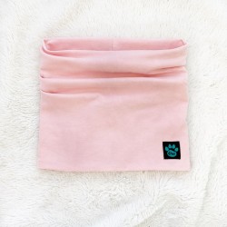 Kinderhalsband (Tunnel) blassrosa