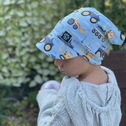 Kinder Sommerhut mit Schirm TRAKTORY