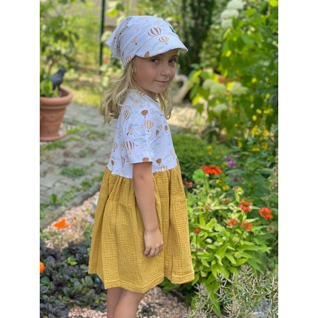 Kinder Sommer Muselkleider für Mädchen aus Bergregionen
