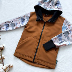 Kinder Softshelljacke DINOVIA