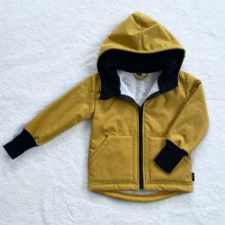Kinder Winter Softshelljacke mit Fleece-Innenfutter