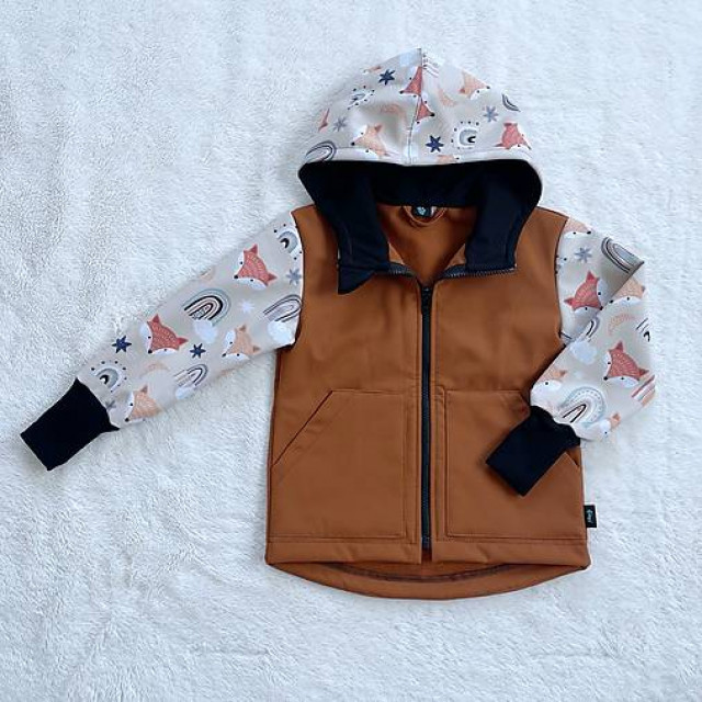 Kinder Softshelljacke LÍŠKY