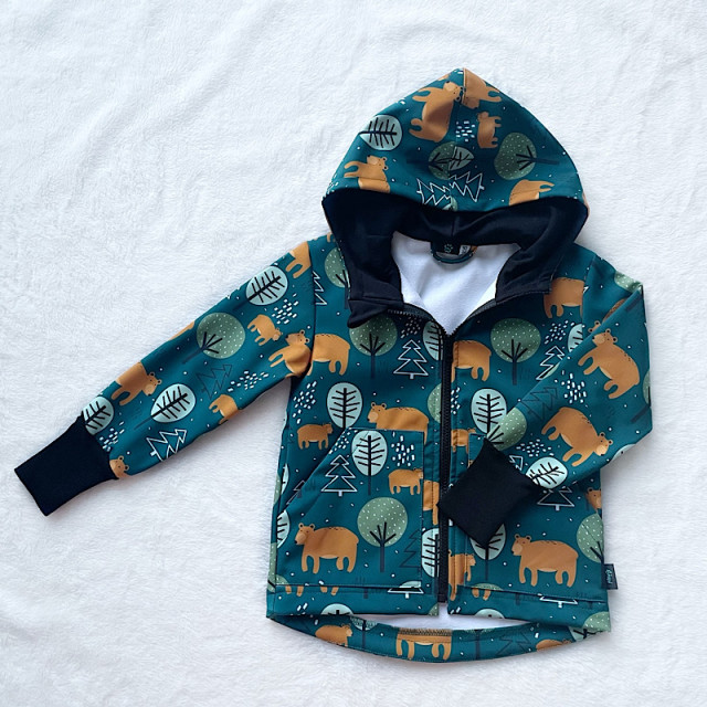Kinder Softshelljacke MEDVEDE