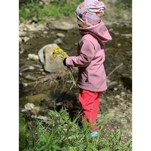 Kinder Softshelljacke rosa