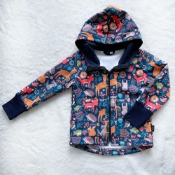 Kinder Softshelljacke TIERE