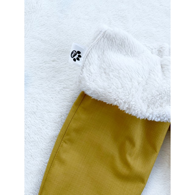 Kinder Winter Softshell gefütterte Hose mit Lammfellfutter